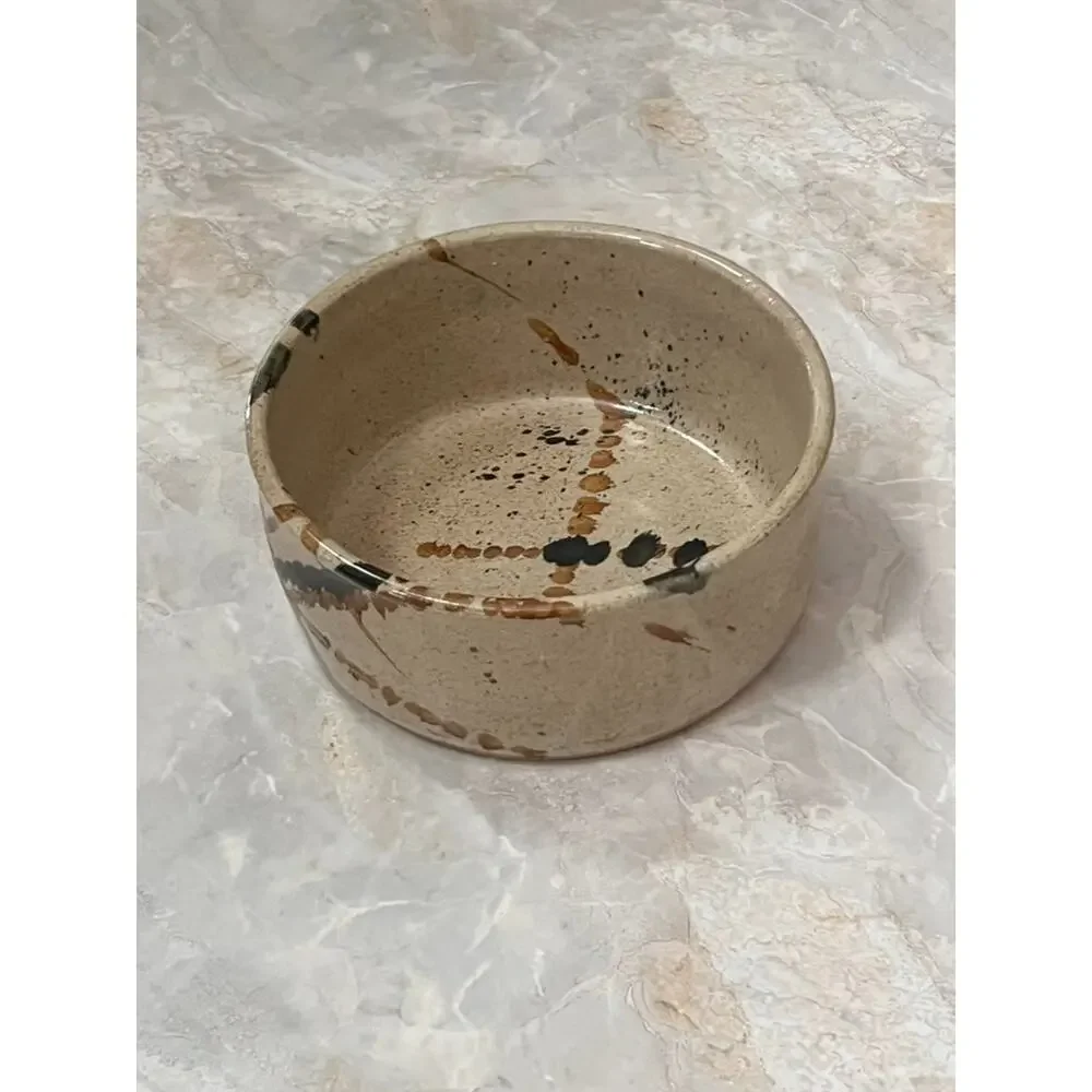 Studio Art Pottery Stoneware Bowl 6.6